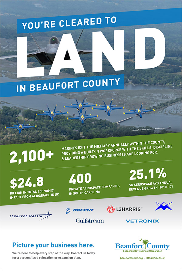 You're Cleared to Land in Beaufort County
