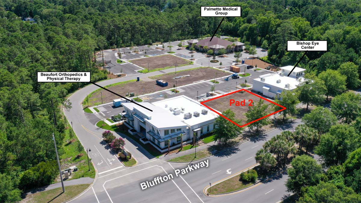 Office Pad Site for Sale - 4810 Bluffton Pkwy, Bluffton