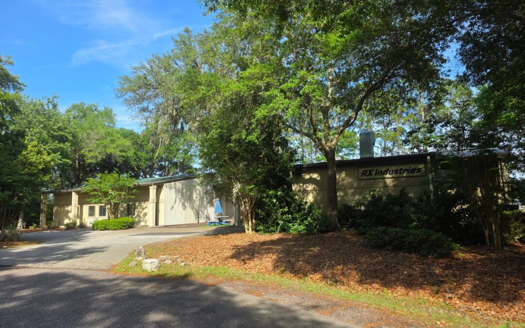 Super Clean Warehouse Situated on 1.2 Acres on the North End of Hilton Head Island